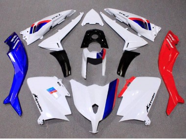 Purchase 2012-2014 Yamaha TMAX530 Motorcycle Fairing - White Red Blue Australia