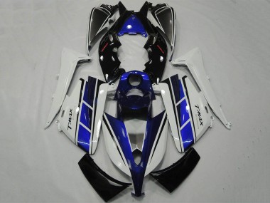 Purchase 2012-2014 Yamaha TMAX530 Motorcycle Fairing - White Blue Black Australia