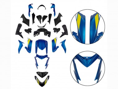 Purchase 2015-2020 Suzuki GSX-S 1000 Motorcycle Fairings - Black Blue Australia