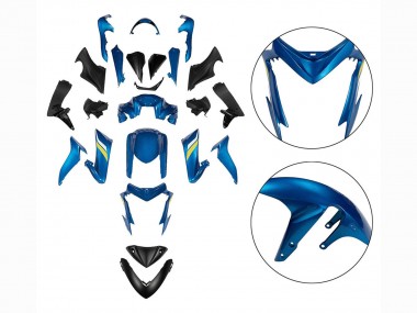 Purchase 2015-2020 Suzuki GSX-S 1000 Motorcycle Fairings - Black Blue Yellow Australia