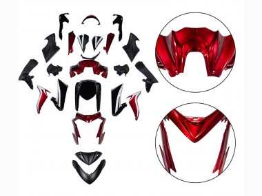 Purchase 2015-2020 Suzuki GSX-S 1000 Motorcycle Fairings - Black and Red Australia