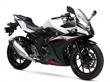 Purchase 2017-2020 Suzuki GSX250R Motorcycle Fairing - White Black Australia