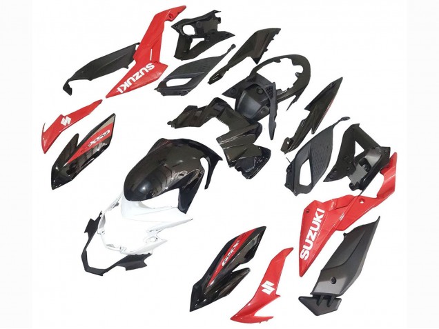 2017-2022 Suzuki GSX-S 750 Motorcycle Fairings - Red White Australia
