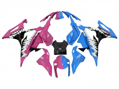Purchase 2019-2022 BMW S1000RR Motorcycle Fairings - Deep Pink Blue Shark Australia