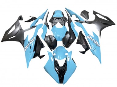 Purchase 2019-2022 BMW S1000RR Motorcycle Fairings - Blue Matte Black White Australia