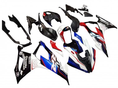 Purchase 2019-2022 BMW S1000RR Motorcycle Fairings - Blue Red White 23 Australia