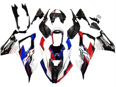 Purchase 2019-2022 BMW S1000RR Motorcycle Fairings - Blue Red White 23 Australia