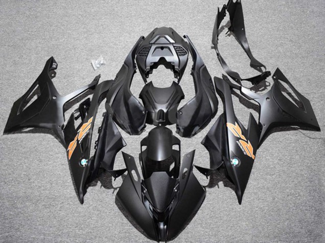 2019-2022 BMW S1000RR Motorcycle Fairings - Black Australia