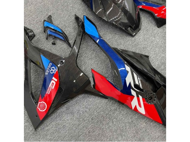 2019-2022 BMW S1000RR Motorcycle Fairings - Black Blue Red Carbon Fiber Australia