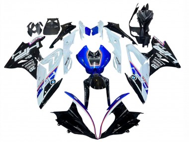 Purchase 2015-2016 BMW S1000RR Motorcycle Fairing Kits - White Blue Glossy Black Australia