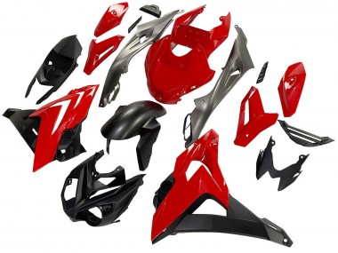 Purchase 2014-2016 BMW S1000R Motorcycle Fairings - Black Red Australia