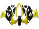 2004-2006 Suzuki GSX600F/GSX750F Motorcycle Fairings - Glossy Black Yellow Australia