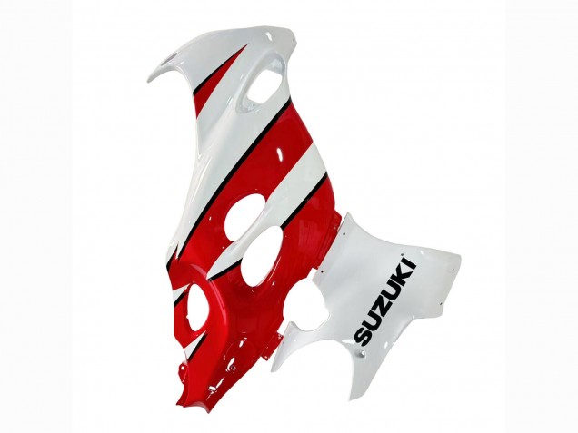 2004-2006 Suzuki GSX600F/GSX750F Motorcycle Fairings - White Red Australia