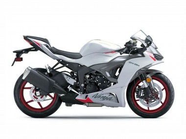 Purchase 2023-2026 Kawasaki ZX6R Motorcycle Fairings - Pearl White Black Red Australia
