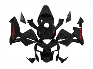 Purchase 2003-2004 Honda CBR600RR Motorcycle Fairings - Glossy Black Red Decals Australia