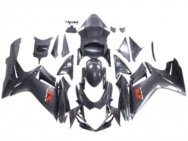 Purchase 2011-2024 Suzuki GSXR 600 / GSXR 750 Motorcycle Fairings - Black Carbon Fiber Red Australia