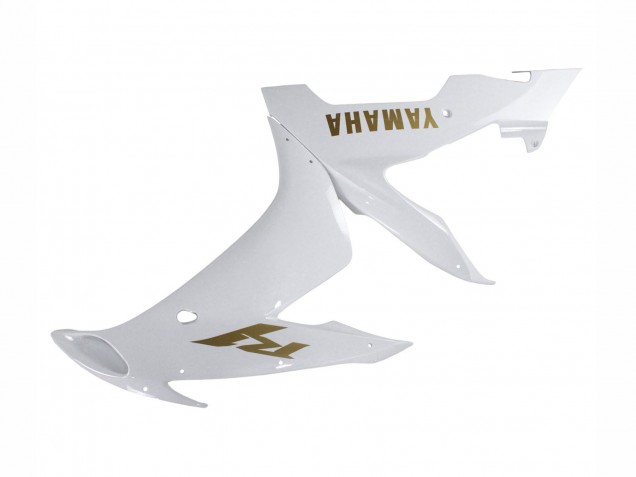 2004-2006 Yamaha YZF 1000 R1 Motorcycle Fairings - White Gold Decals Australia