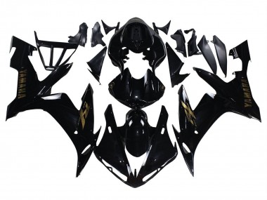 Purchase 2004-2006 Yamaha YZF 1000 R1 Motorcycle Fairings - Glossy Black Gold Decals Australia