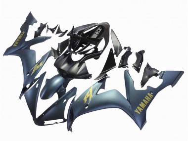 Purchase 2004-2006 Yamaha YZF 1000 R1 Motorcycle Fairings - Dark Blue Gold Decals Australia