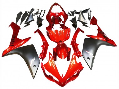 Purchase 2007-2008 Yamaha YZF 1000 R1 Motorcycle Fairing - Red Matte Black Australia
