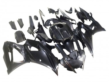 Purchase 2021-2024 Yamaha YZF R7 Motorcycle Fairings - Black Carbon Fiber Carbon Fiber Australia