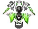 2012-2019 Aprilia RS4 50 125 Motorcycle Fairings - White Green Glossy Black Australia