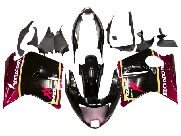 1996-2007 Honda CBR1100XX Blackbird Motorcycle Fairings - Glossy Black Red Yellow Australia