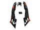 1991-1994 Honda CBR600 F2 Motorcycle Fairings - Orange Glossy Black Australia
