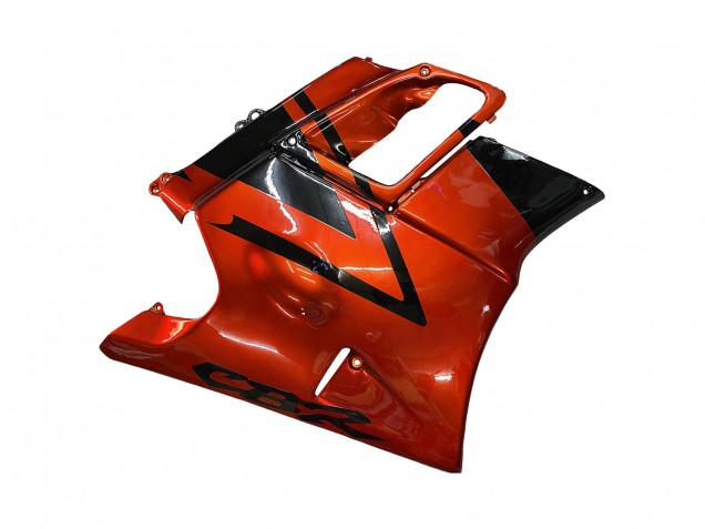 1991-1994 Honda CBR600 F2 Motorcycle Fairings - Orange Glossy Black Australia