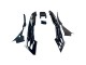 1991-1994 Honda CBR600 F2 Motorcycle Fairings - Silver Glossy Black Australia