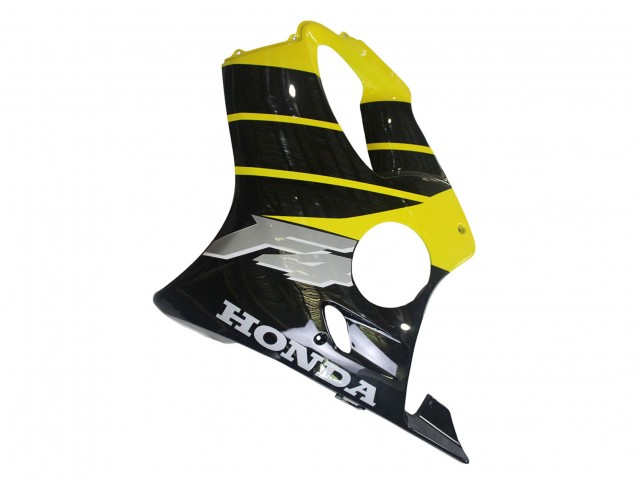1999-2000 Honda CBR600 F4 Motorcycle Fairings - Yellow Glossy Black Australia
