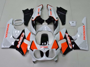 Purchase 1992-1993 Honda CBR900RR 893 Motorcycle Fairings - White Orange Glossy Black Australia