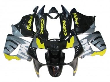 Purchase 1998-1999 Honda CBR900RR 919 Motorcycle Fairings - Silver Yellow Glossy Black Fireblade Australia