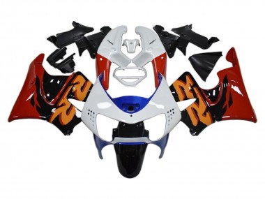 Purchase 1998-1999 Honda CBR900RR 919 Motorcycle Fairings - White Red Blue Glossy Black Australia