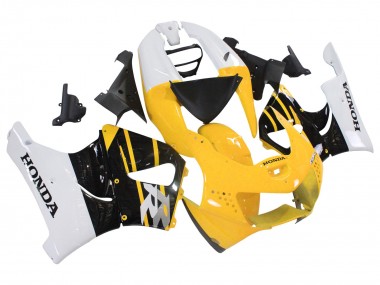 Purchase 1998-1999 Honda CBR900RR 919 Motorcycle Fairings - White Yellow Glossy Black Australia