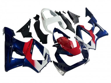 Purchase 2000-2001 Honda CBR900RR 929 Motorcycle Fairing - White Red Blue Australia