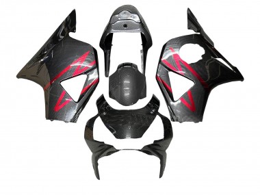 Purchase 2002-2003 Honda CBR900RR 954 Motorcycle Fairings - Black Carbon Fiber Red Stripe Australia