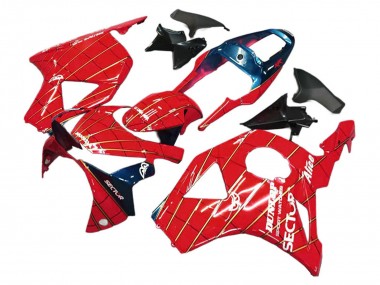 Purchase 2002-2003 Honda CBR900RR 954 Motorcycle Fairings - Red Dark Blue Dunlop Australia