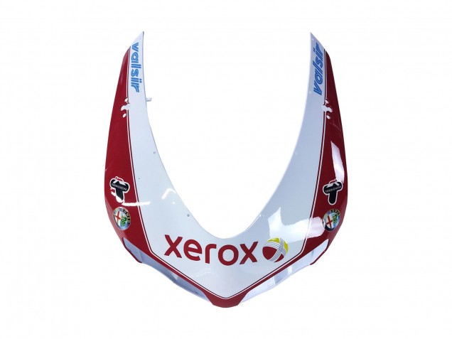 2007-2014 Ducati 848/1098/1198 Motorcycle Fairings - White Red Glossy Black Valsir Xerox Australia