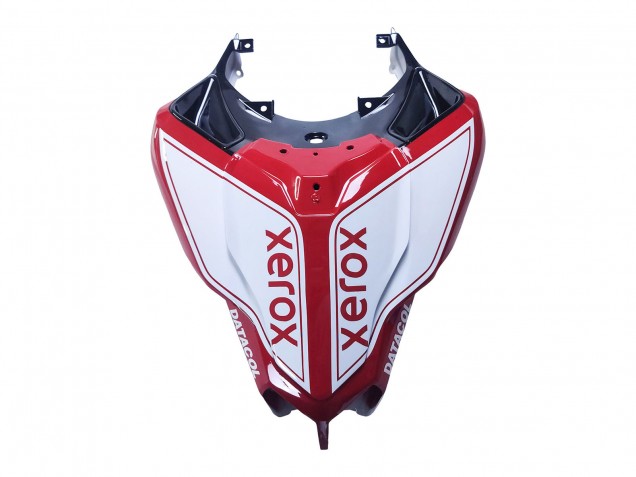 2007-2014 Ducati 848/1098/1198 Motorcycle Fairings - White Red Glossy Black Valsir Xerox Australia