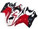 2007-2014 Ducati 1098 Motorcycle Fairings - White Red Glossy Black Australia