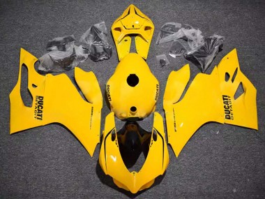 Purchase 2011-2014 Ducati Panigale 899/1199 Motorcycle Fairings - Glossy Yellow Australia