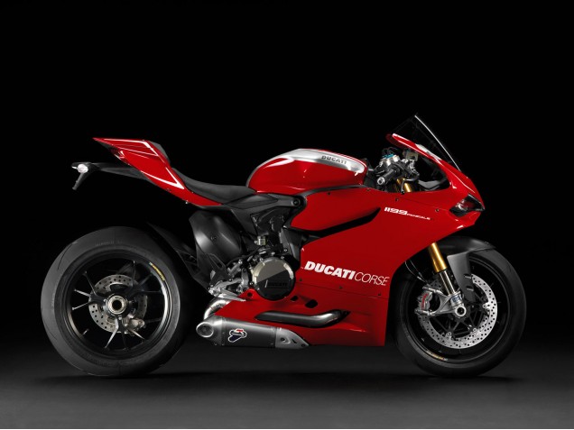 2011-2014 Ducati 1199 Motorcycle Fairing - Red Australia