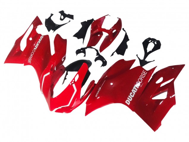 2011-2014 Ducati 1199 Motorcycle Fairing - Red Australia