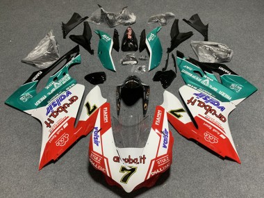 Purchase 2011-2014 Ducati Panigale 899/1199 Motorcycle Fairings - White Red Green Glossy Black Avis Valsir 7 Australia