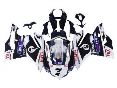 Purchase 2011-2014 Ducati Panigale 899/1199 Motorcycle Fairings - White Black Blue Fiamm Ficc 7 Australia