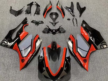Purchase 2015-2020 Ducati 959 Motorcycle Fairings - Silver Red Glossy Black Australia