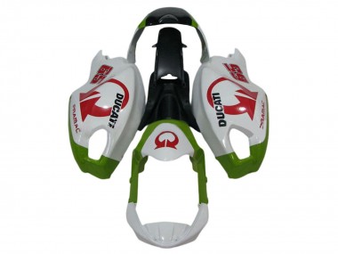 Purchase 2008-2012 Ducati Monster 696 796 1100 1100S Motorcycle Fairings - White Green Red Pramac Australia