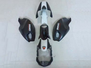 Purchase 2008-2012 Ducati Monster 696 796 1100 1100S Motorcycle Fairings - White Matte Black Australia