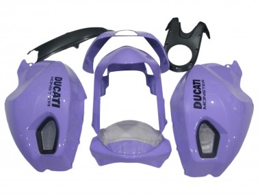 Purchase 2008-2012 Ducati Monster 696 796 1100 1100S Motorcycle Fairings - Light Purple Monster Australia
